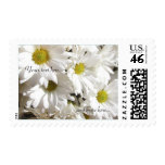 Flowers Daisies Personalized Postage Stamps