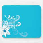 flowers design mouse mat