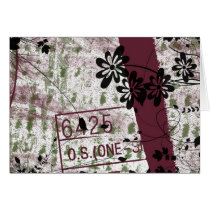 Flowers Distressed cards by toriehoffman Flowers Distressed cards