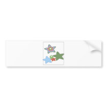 flowers-easter bumper sticker