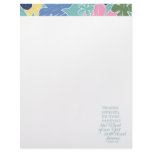 Flowers Fadeth Stationery Letterhead