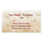 Flowers firework business card