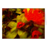 Flowers Floral Art Painting Greeting Card