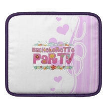 flowers floral hippie bachelorette party bridal sleeve for iPads