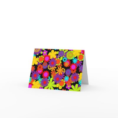 flowers flowers thank you card
