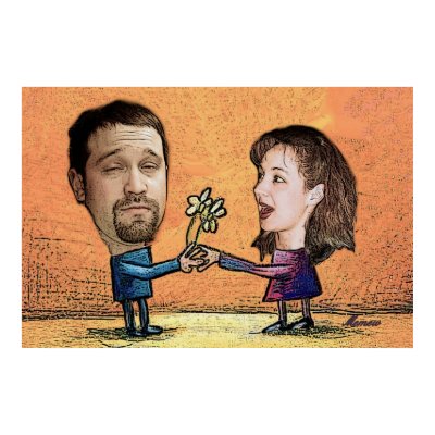 Flowers For Chris Print by dropee1