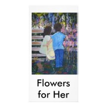 Flowers for Her(1), Flowers for Her Customized Photo Card