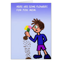 Flowers for Mom Card cards
