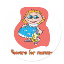 Flowers For Mommy stickers by kidplanet Flowers For Mommy stickers