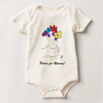 Flowers for Mommy! t-shirts