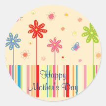 Flowers for Mother's Day Stickers