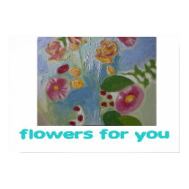 flowers for you posters