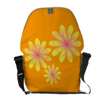 Flowers for You Rickshaw Messenger Bag