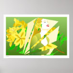 Flowers for Your Hair Posters