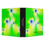 Flowers · Fractal Art · Green binders