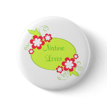 Flowers frame - Button by cycreation Flowers frame - Button