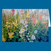 Flowers from Catalog cards