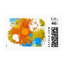 Flowers Galore postage by Caiwilsh Flowers Galore postage