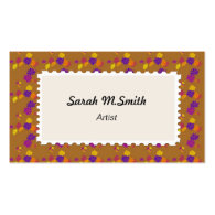flowers, general business card template