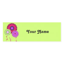 Flowers Gift Enclosure Card business cards by RedRider08 Flowers Gift Enclosure Card business cards