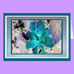 FLOWERS Greeting  Card cards