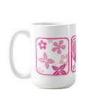 Flowers &amp; Hearts: Vector Art: Mugs