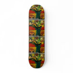 FLOWERS IN A BLUE VASE SKATEBOARD DECKS