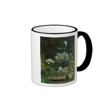 Flowers in a Greenhouse, 1864 Coffee Mug