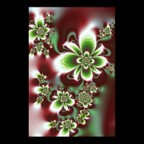 Flowers in autumn posters