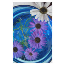 Flowers in Blue Pool Stationery Design