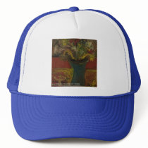 flowers in blue vase hats by nocklist flowers in blue vase hats