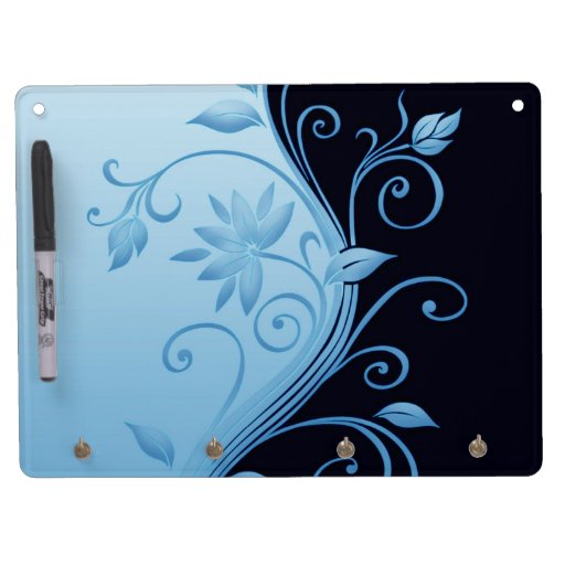 Flowers in Contrast 2 Dry Erase Whiteboards Zazzle