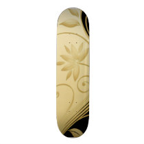 Flowers in Contrast 3 Skateboard Decks
