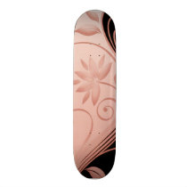 Flowers in Contrast 5 Skate Boards