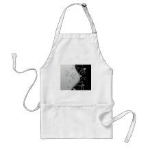 Flowers in Contrast Aprons