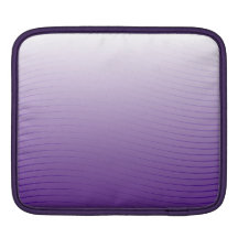 Flowers In Gray iPad Sleeve