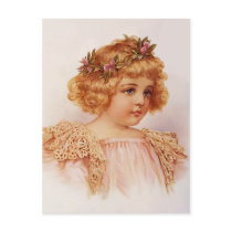 Flowers in Her Hair postcards by Memory_Lane Flowers in Her Hair postcards