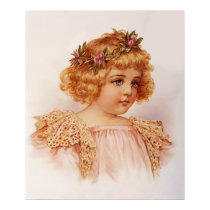 Flowers in Her Hair posters by Memory_Lane Flowers in Her Hair posters