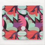 Flowers in Red Deco Mousepad
