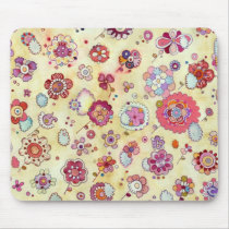 Flowers in the Clouds Mousepad by ShouShou Flowers in the Clouds Mousepad
