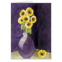 Flowers in Vase cards