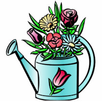 Flowers in Watering Can photo sculptures by doonidesigns Flowers in Watering Can photo sculptures