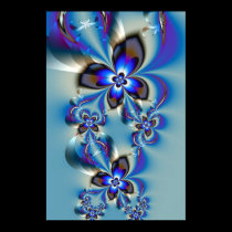 Flowers in winter posters