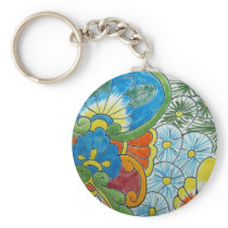 Flowers Key Chain