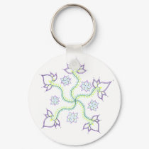 Flowers keychains