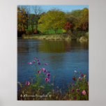 Flowers Lake Poster