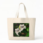 Flowers Leaves Canvas Bag