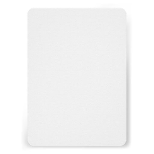 Flowers & Lights Chalkboard Post Wedding Invite