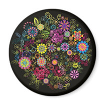 FLOWERS magnets