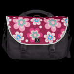 Flowers meadow pattern commuterbag
